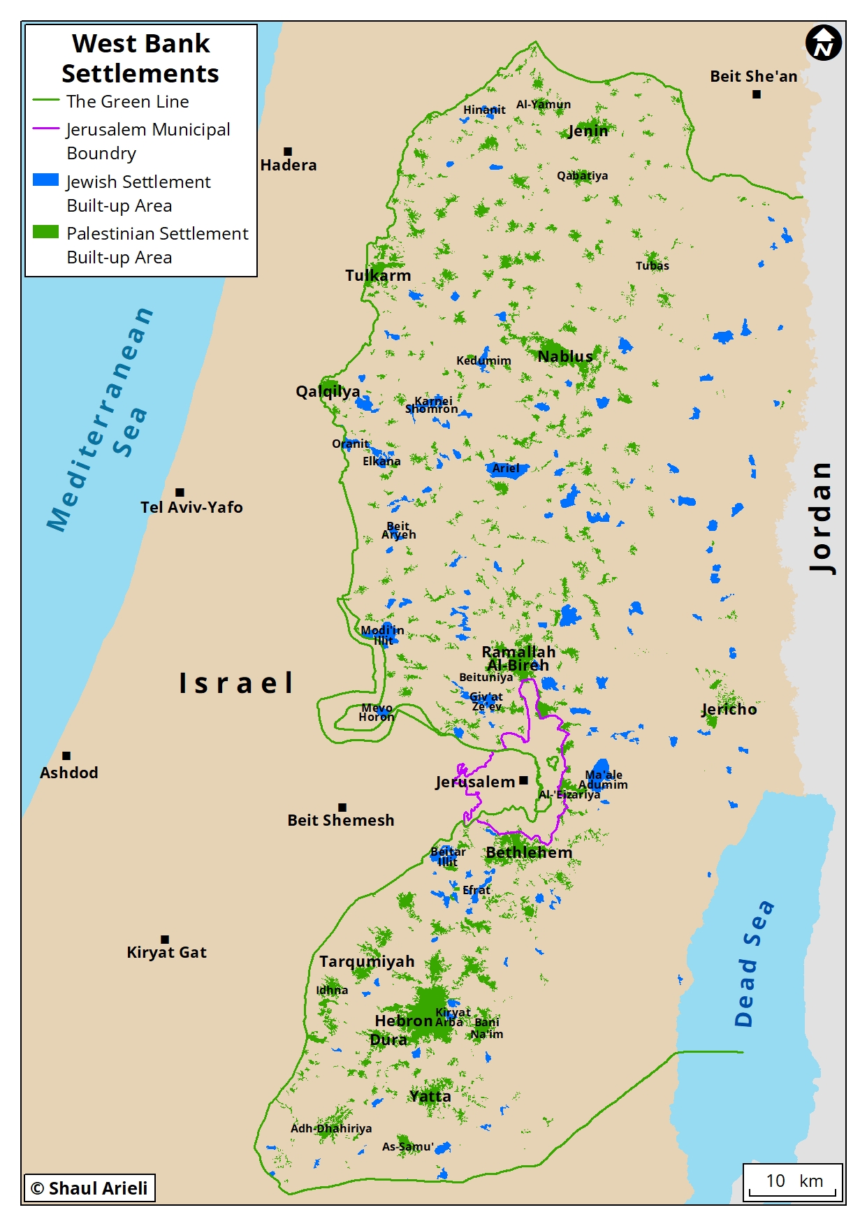 Settlements - Shaul Arieli